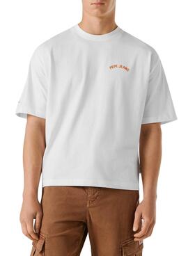 Camiseta Pepe Jeans Gideon blanco para hombre