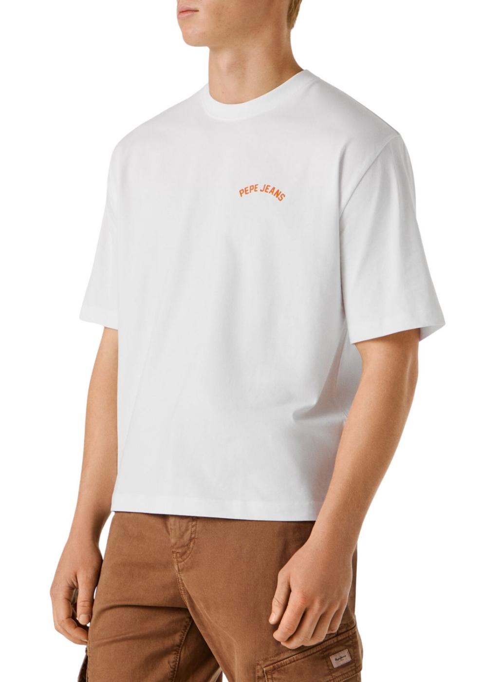 Camiseta Pepe Jeans Gideon blanco para hombre