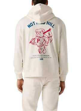 Sudadera Pepe Jeans Gideon blanco para hombre