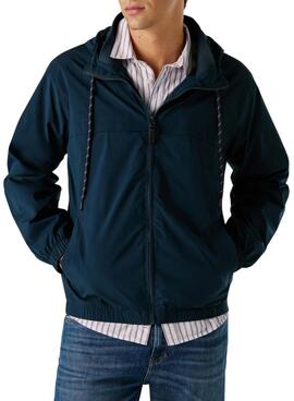 Chaqueta cortavientos Pepe Jeans Sebulon azul marino para hombre