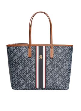 Bolso Tommy Hilfiger Monoplay azul para mujer