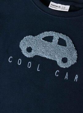 Sudadera Name It coche azul marino para niño
