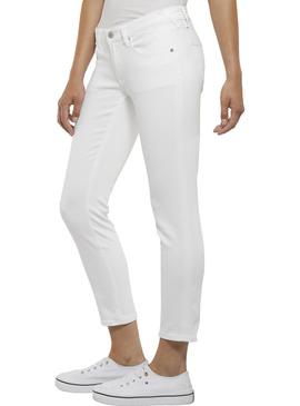 Pantalon Vaquero Tommy Jeans Sophie Blanco Mujer