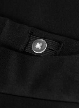 Pantalón Name It negro con raya lateral para niña