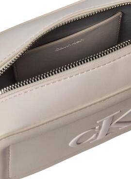 Bolso Calvin Klein Jeans Bold blanco para mujer