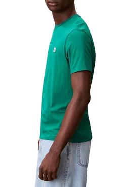 Camiseta Calvin Klein Jeans 30S verde para hombre