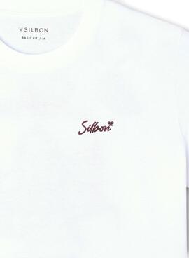 Camiseta Silbon Saint Tropez blanco para hombre