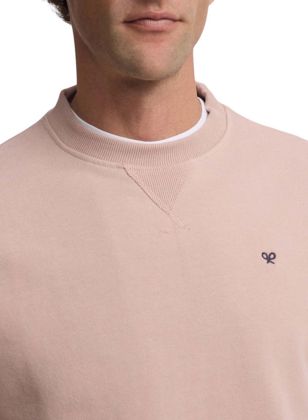 Sudadera Silbon Minilogo rosa para hombre