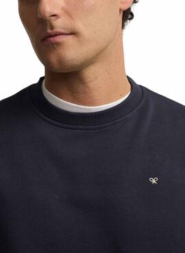 Sudadera Silbon Club Saint Tropez azul marino para hombre