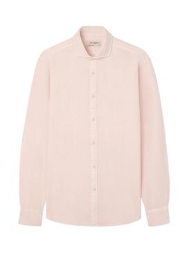 Camisa Silbon Sport coral para hombre