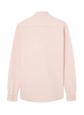 Camisa Silbon Sport coral para hombre