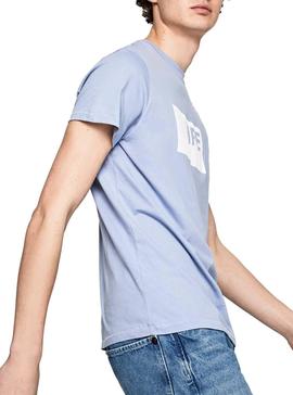Camiseta Pepe Jeans Iggy Azul Hombre