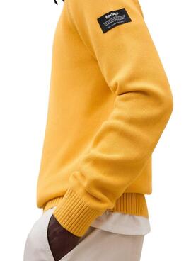 Jersey Ecoalf Tail amarillo para hombre