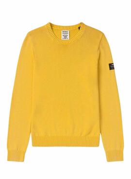 Jersey Ecoalf Tail amarillo para hombre