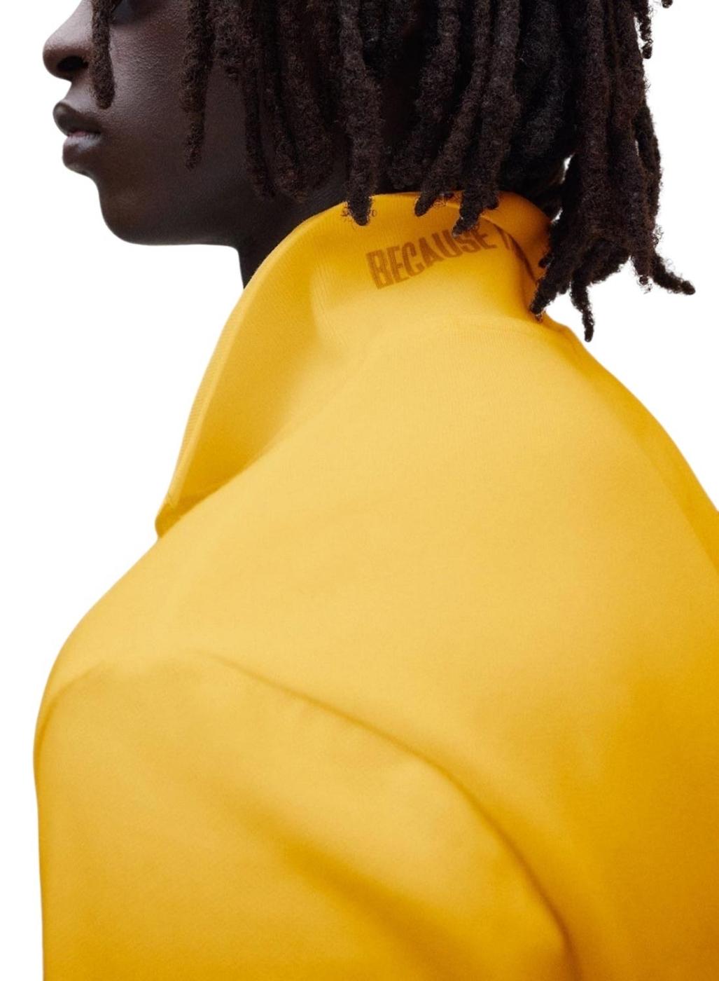 Polo Ecoalf Tedan amarillo para hombre