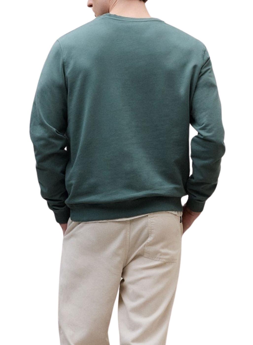 Sudadera Ecoalf Bardera verde para hombre