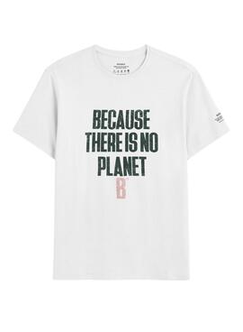 Camiseta Ecoalf Min blanco para hombre