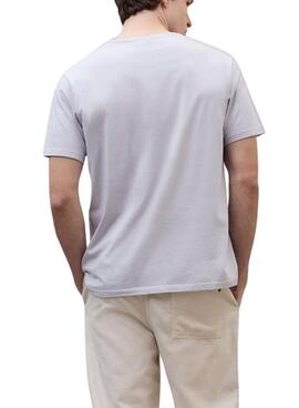 Camiseta Ecoalf Min gris para hombre