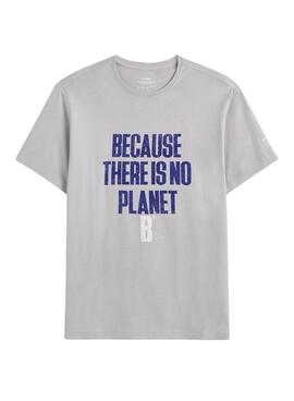 Camiseta Ecoalf Min gris para hombre