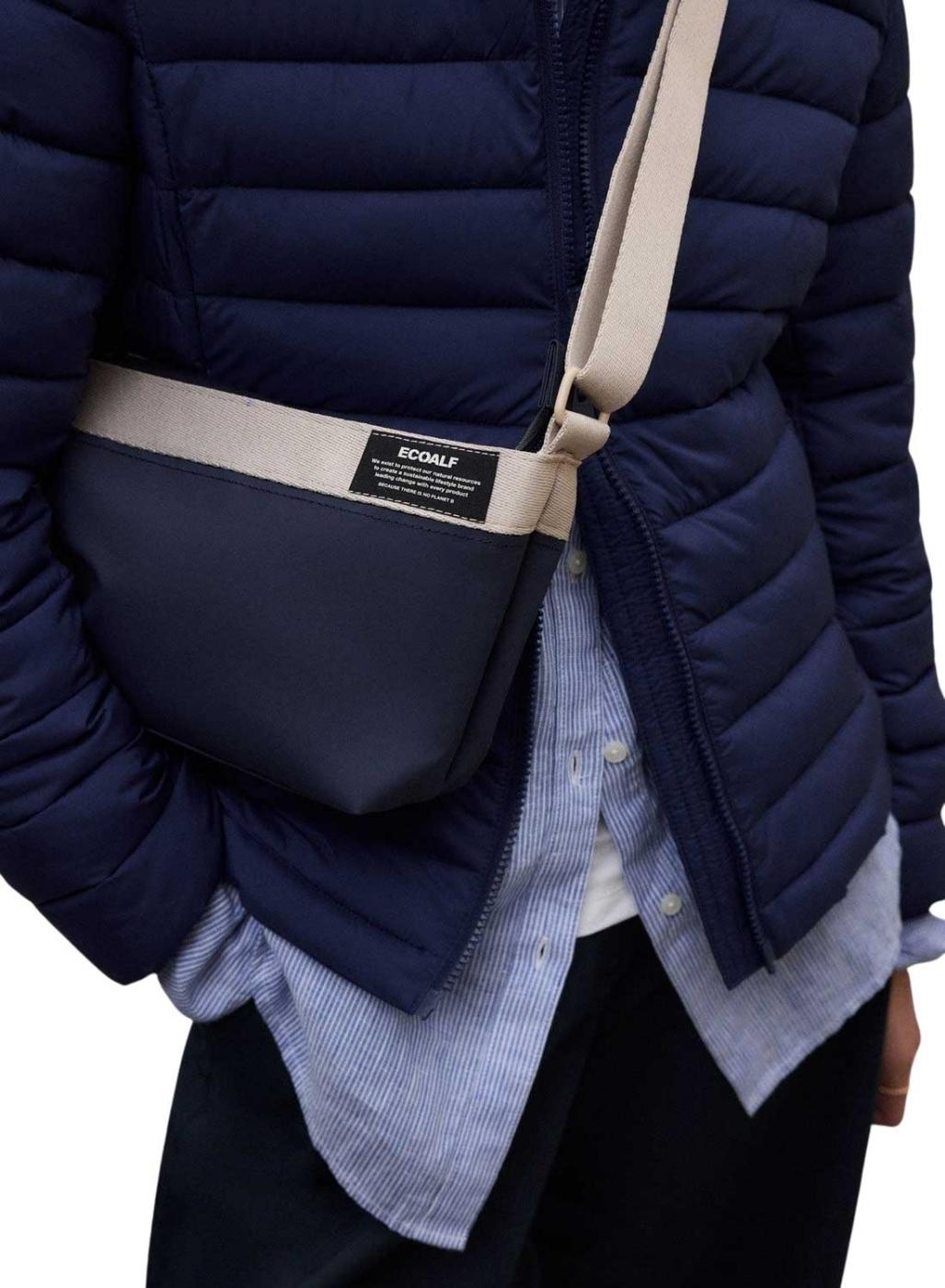 Bolso Ecoalf bandolera Areny marino para mujer