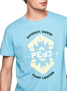 Camiseta Pepe Jeans Joss Azul Hombre