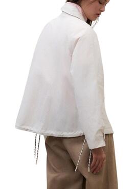 Chaqueta Ecoalf Major beige para mujer