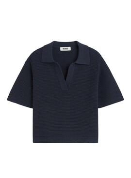 Jersey Ecoalf Anna marino para mujer