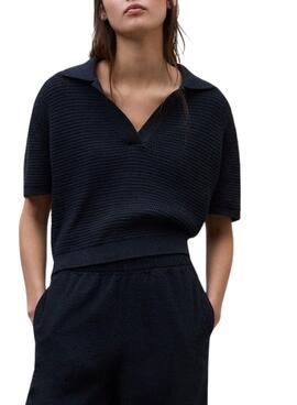 Jersey Ecoalf Anna marino para mujer