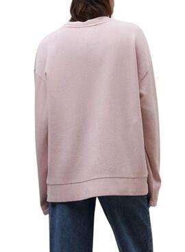 Sudadera Ecoalf Ankara rosa para mujer