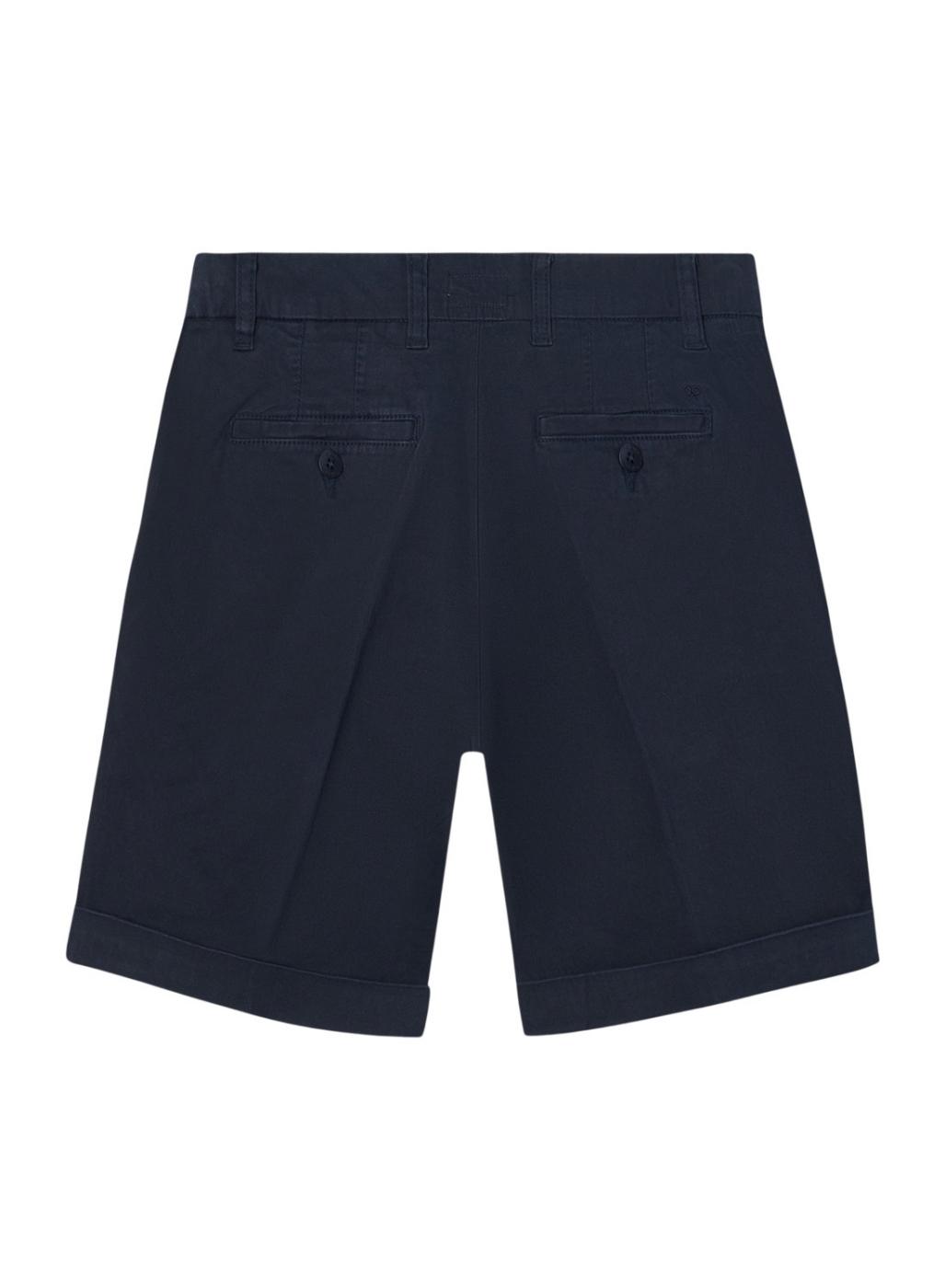 Bermudas Silbon clásico azul marino para hombre