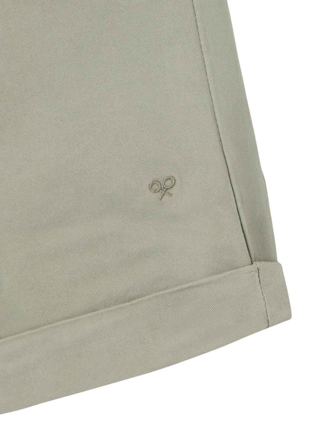 Bermudas Silbon clásico verde para hombre