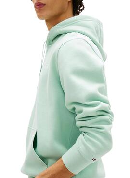 Sudadera Tommy Hilfiger Brand Love verde para hombre