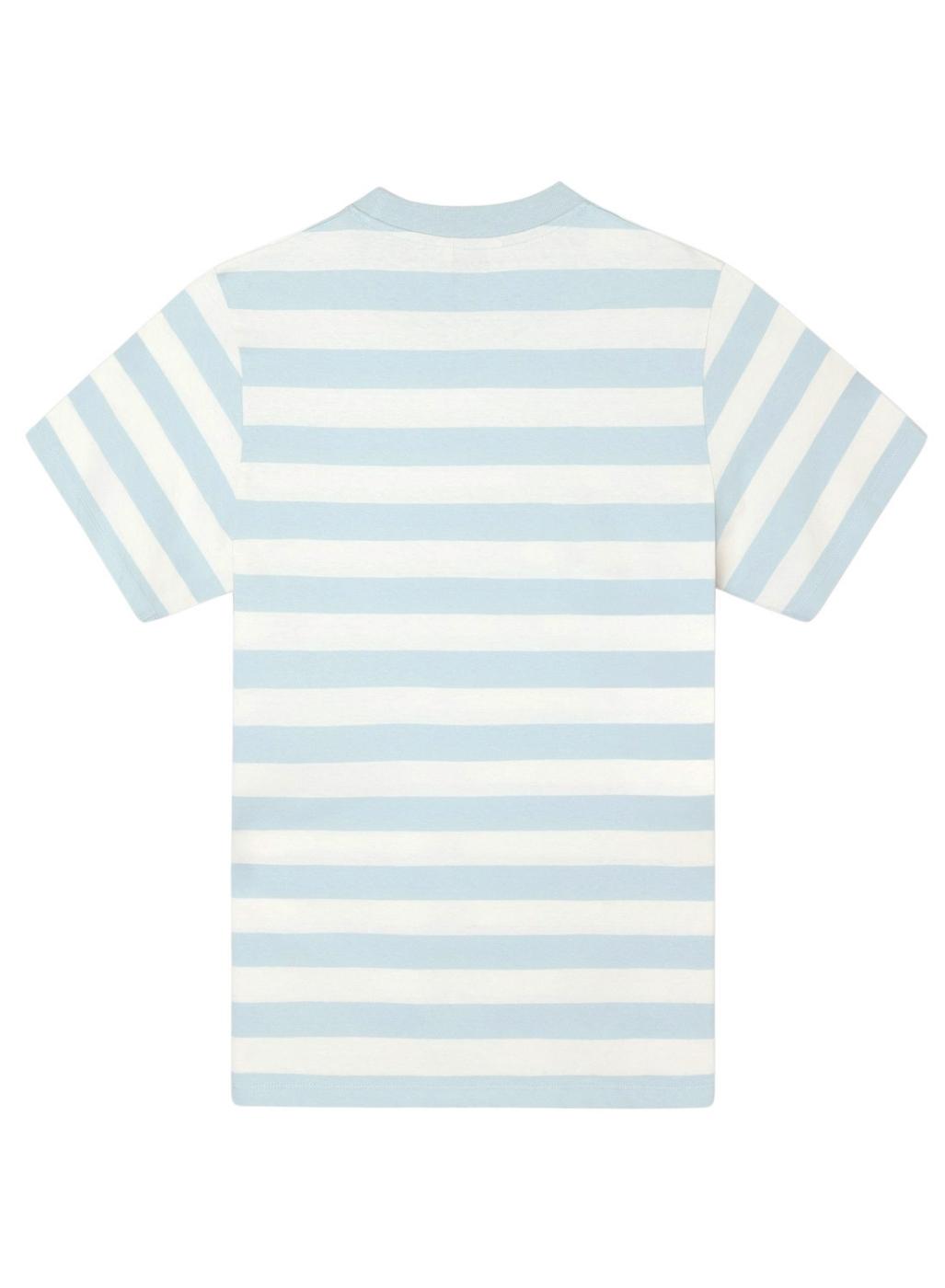 Camiseta Silbon rayas azul y blanco para hombre
