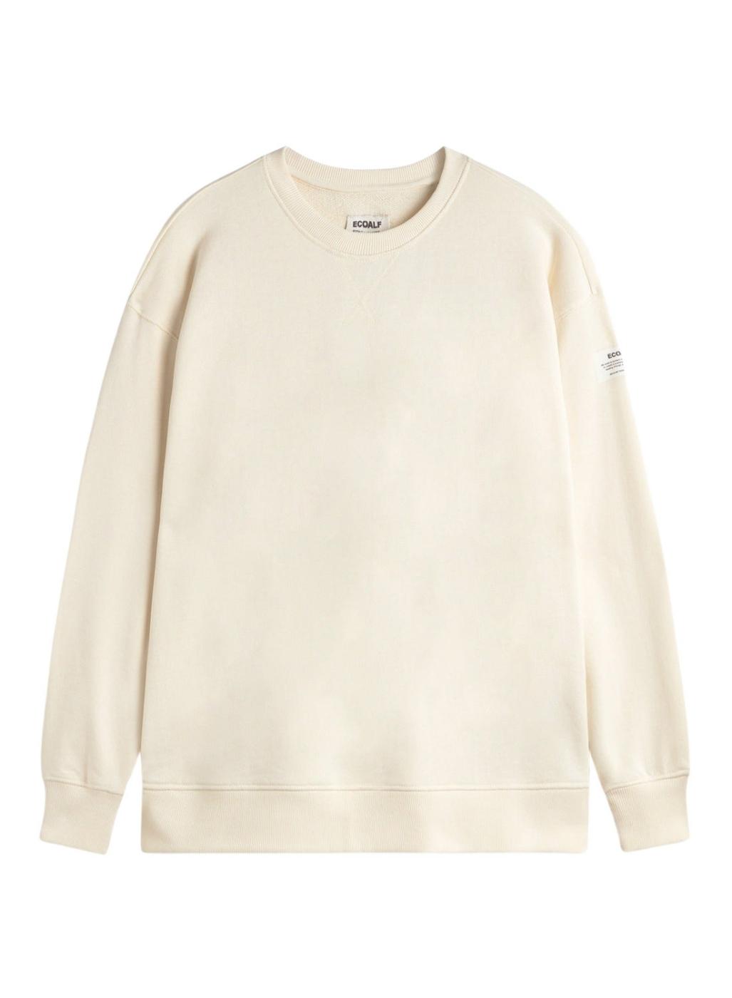 Sudadera Ecoalf Storm beige para mujer