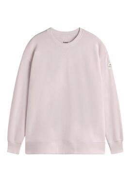 Sudadera Ecoalf Storm rosa para mujer