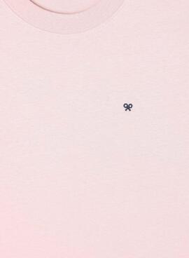 Camiseta Silbon Beach Club rosa para hombre