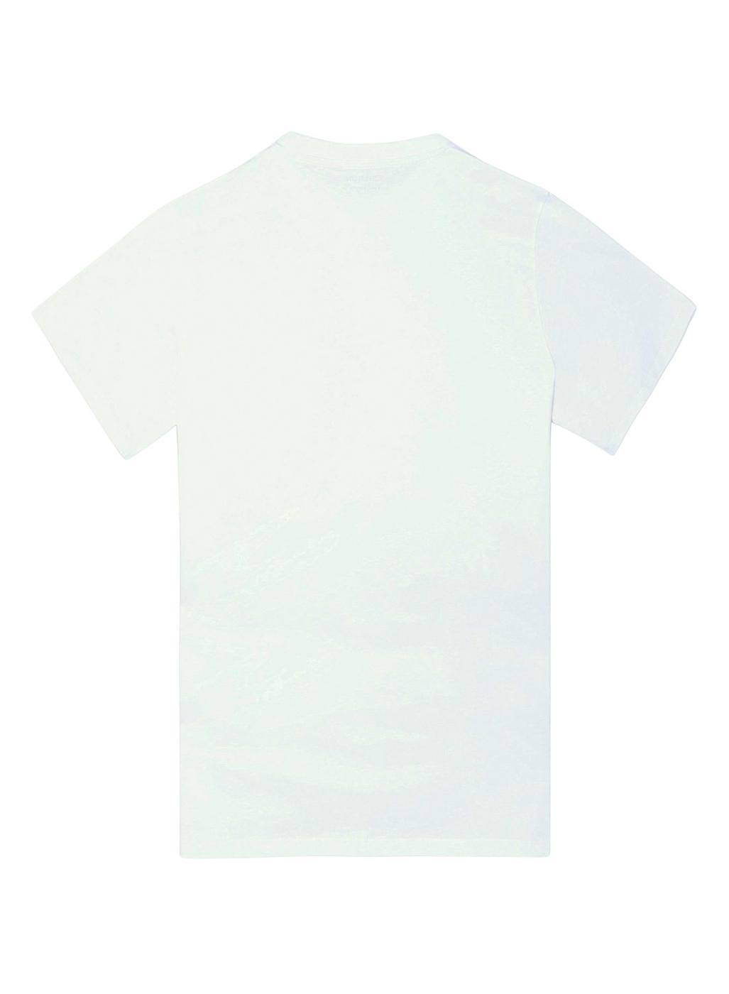 Camiseta Silbon parche minilogo blanco para hombre