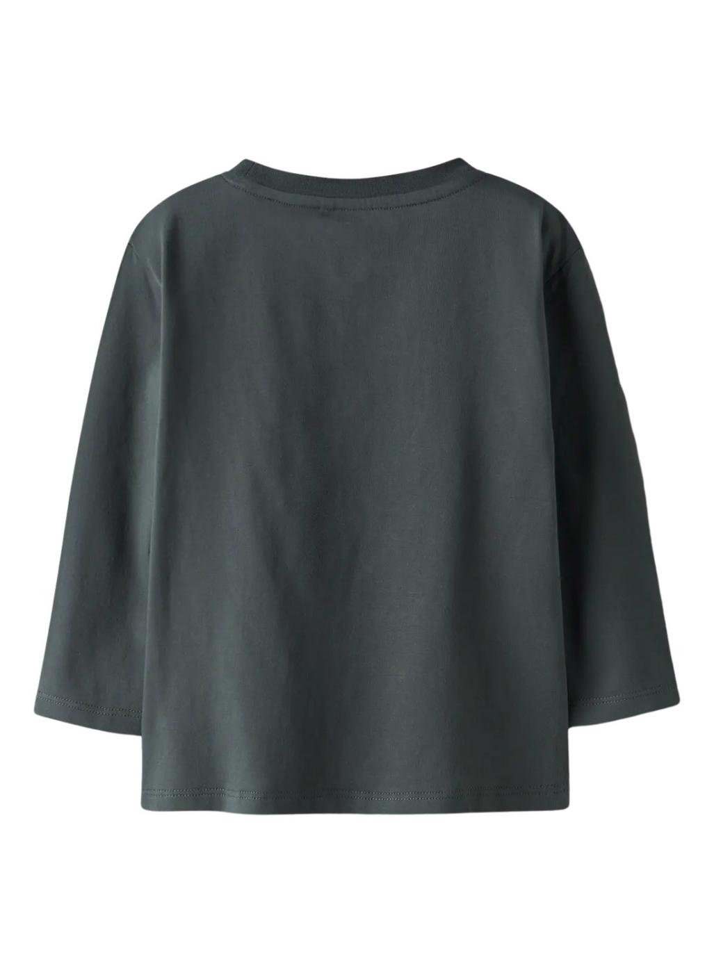 Camiseta Name It dinosaurio verde oscuro para niño