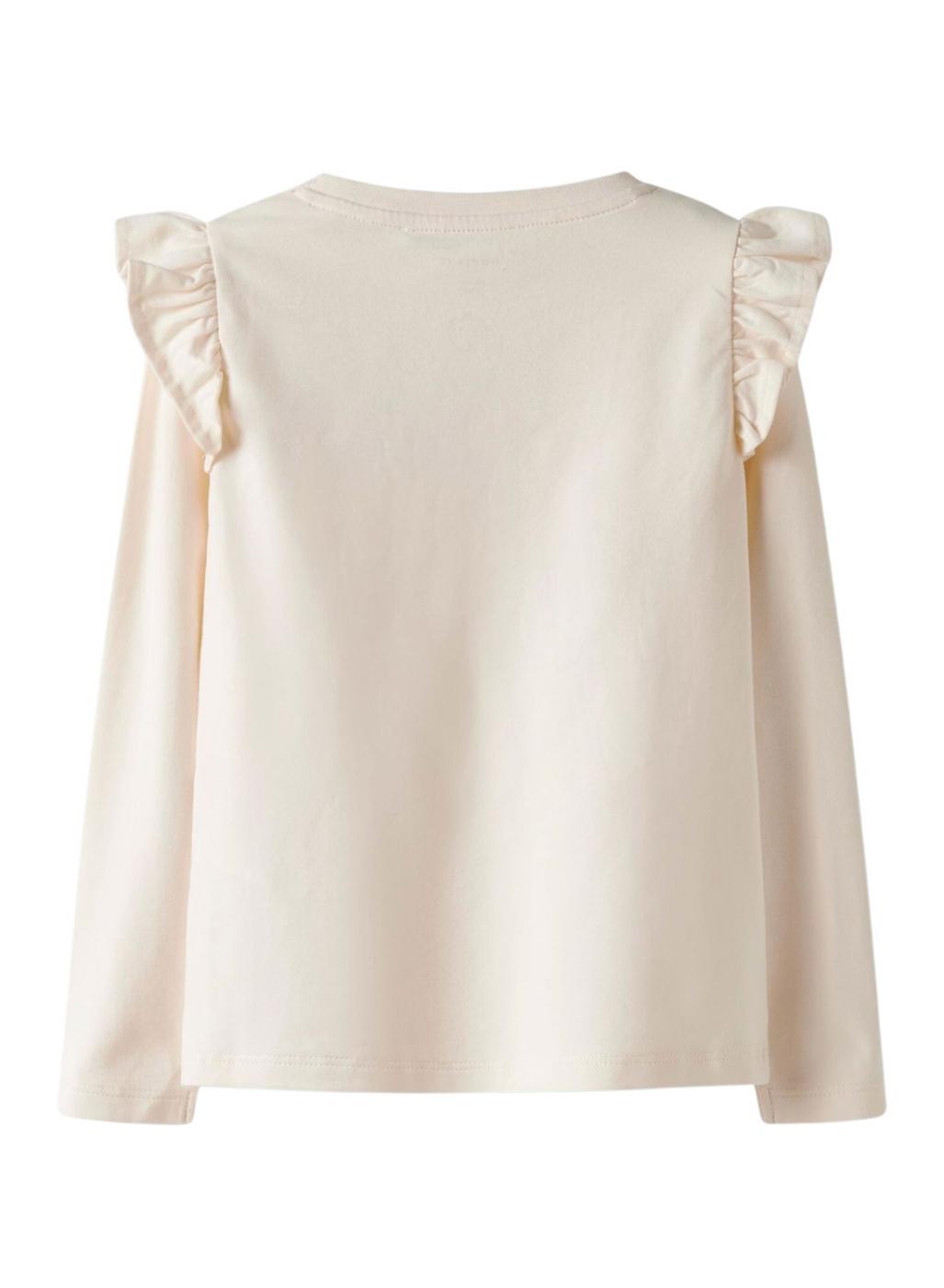 Camiseta Name It hada beige claro para niña