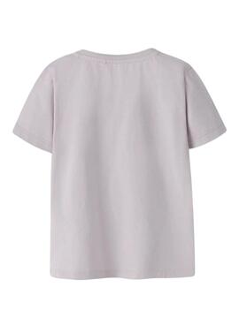 NMFBEARTA SS TOP Lilac Marble