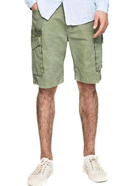 Bermuda Pepe Jeans Explorer Verde Hombre