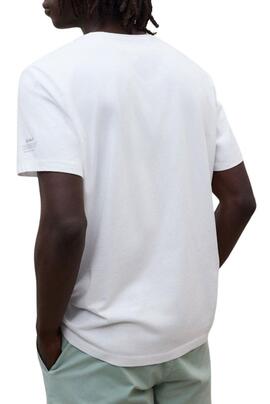Camiseta Ecoalf Vent blanco para hombre