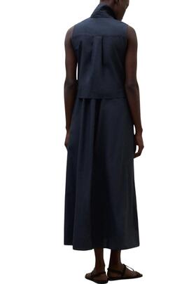 Vestido Ecoalf Chiara marino para mujer