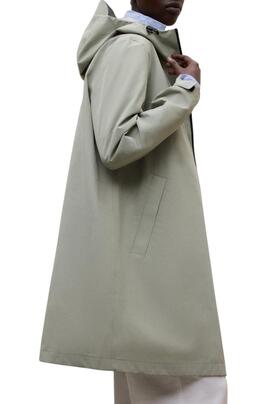 Chubasquero Ecoalf Neve verde para mujer