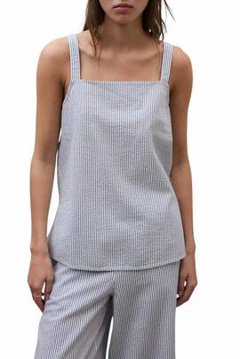 Top Ecoalf Aria estampado de rayas para mujer