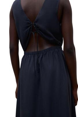 Vestido Ecoalf Vittoria marino para mujer