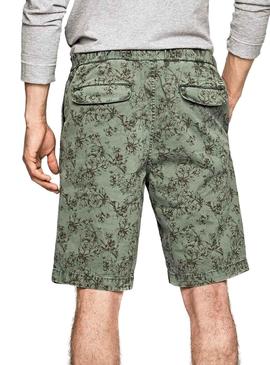 Bermuda Pepe Jeans Tropical Keys Verde Hombre