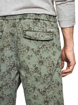 Bermuda Pepe Jeans Tropical Keys Verde Hombre