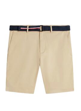 Bermudas Tommy Hilfiger Denton beige para hombre