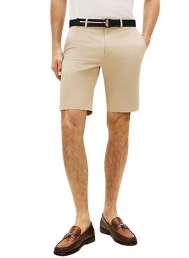 Bermudas Tommy Hilfiger Denton beige para hombre